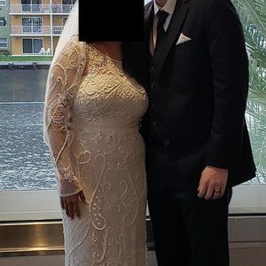 Wedding Dress with Veil